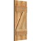 Ekena Millwork Joined Board-n-Batten Shutters w/Z-Bar, Rough Sawn Western Red Cedar, 10 3/4W x 24H, PR RBJ06Z11X024RWR - alternate 4